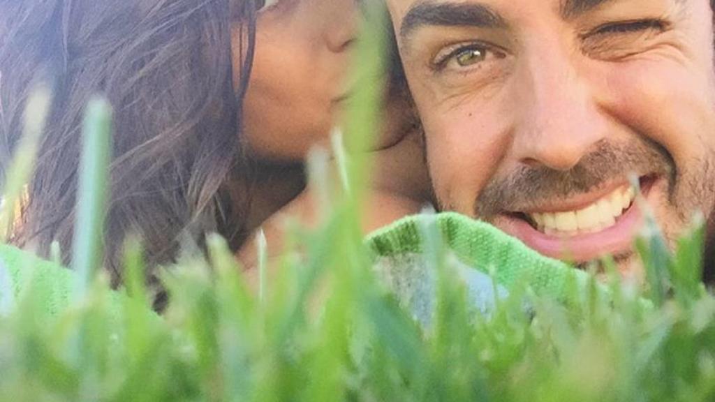 Fernando Alonso y su novia Linda Morselli