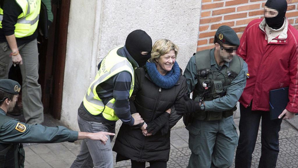 Zulueta en un registro a su despacho.