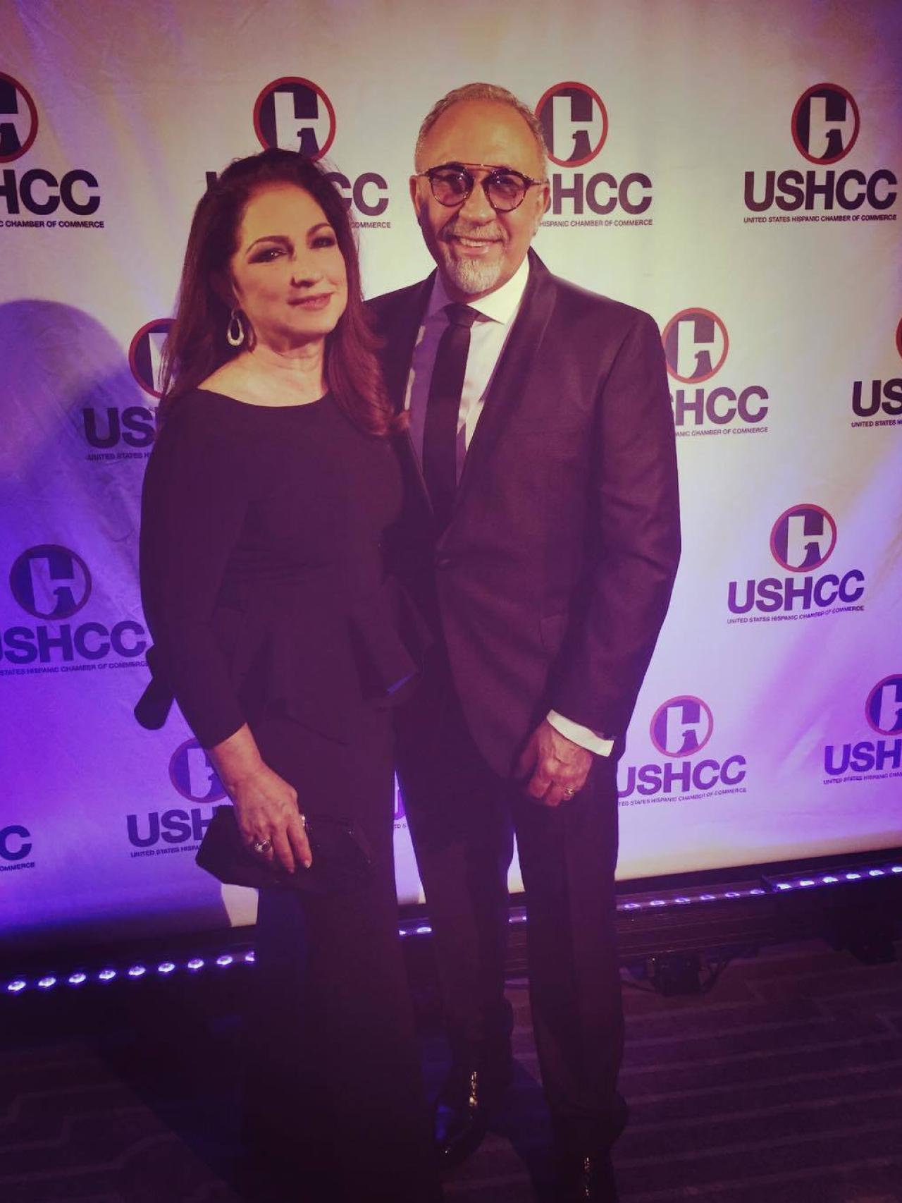Gloria Estefan y su marido Emilio Estefan