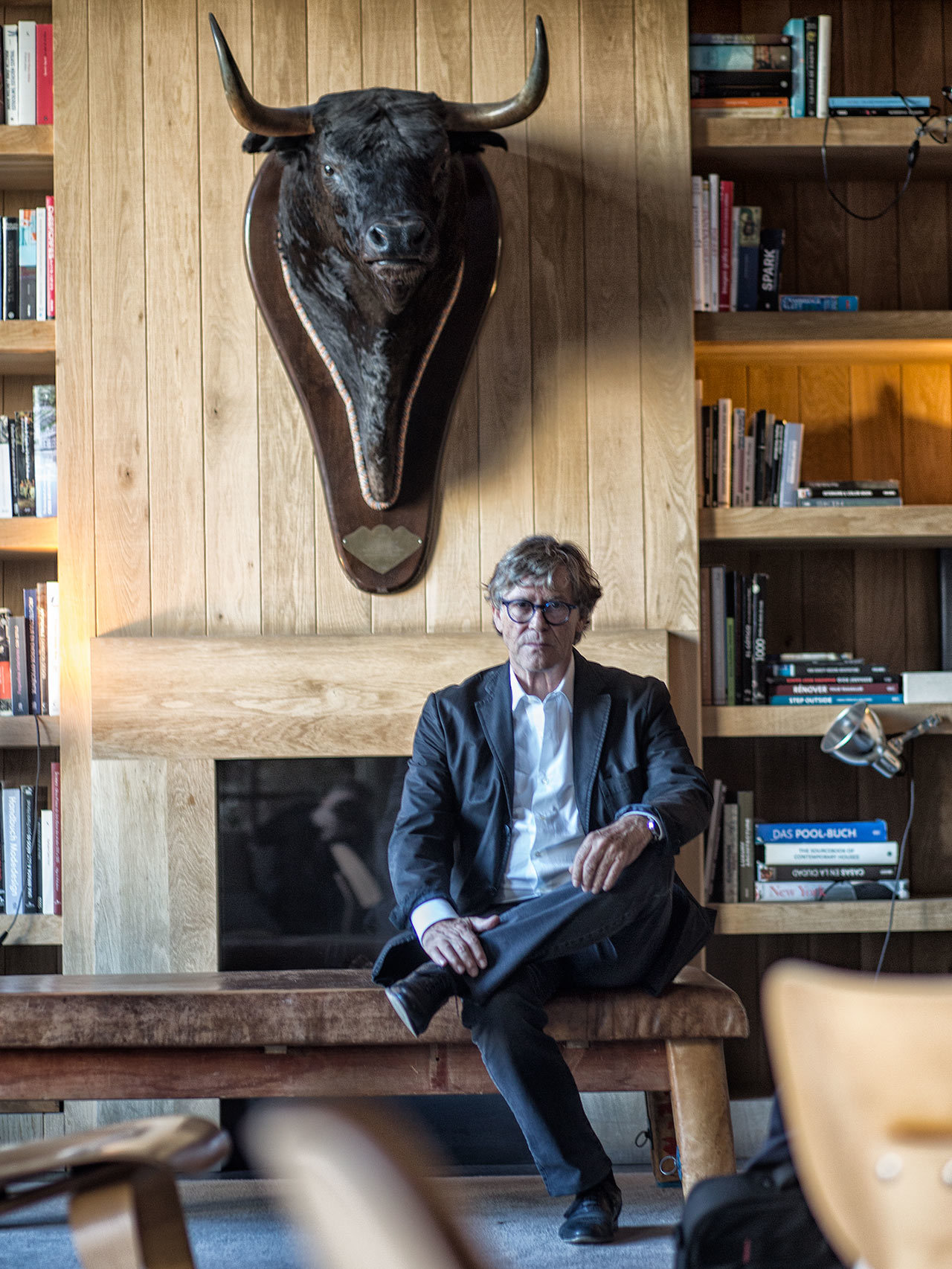 Simón Casas, en el hotel Reina Victoria.