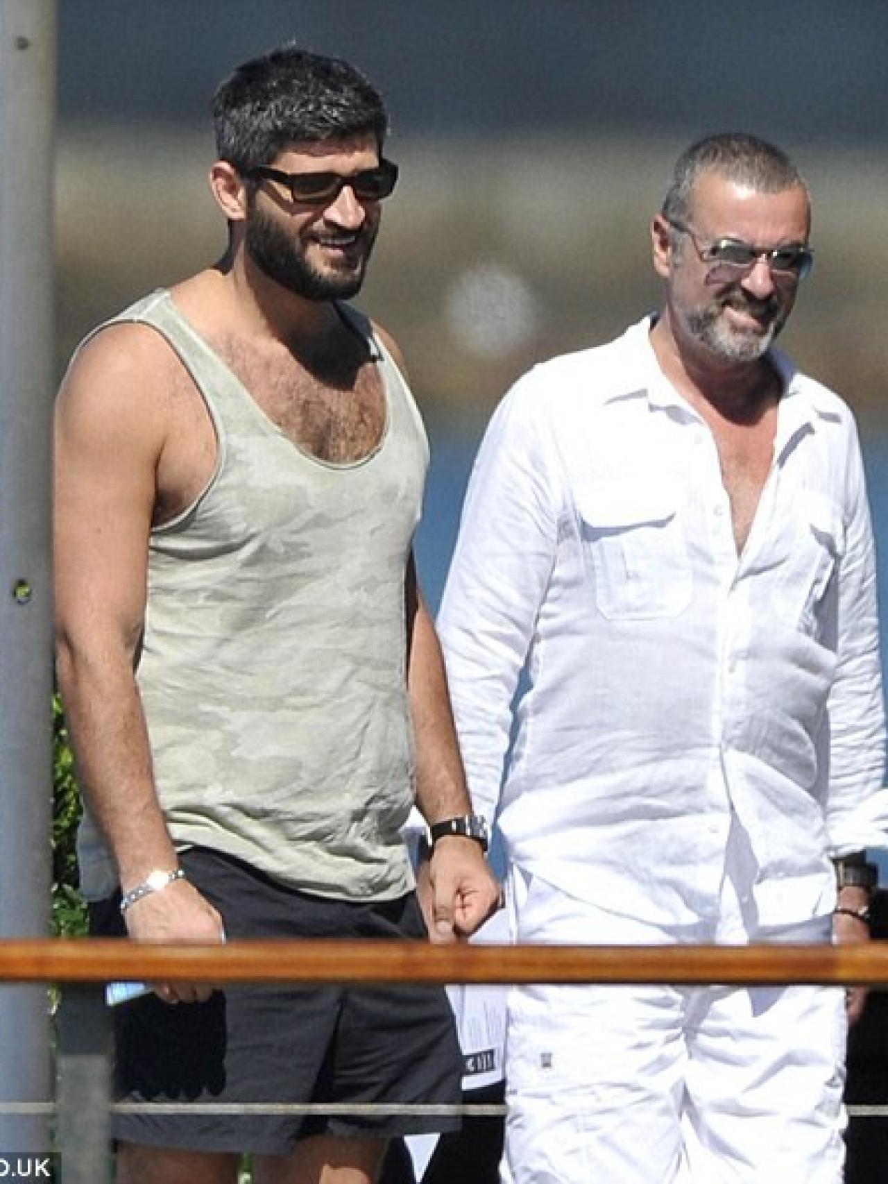 El cantante con  Fadi Fawaz