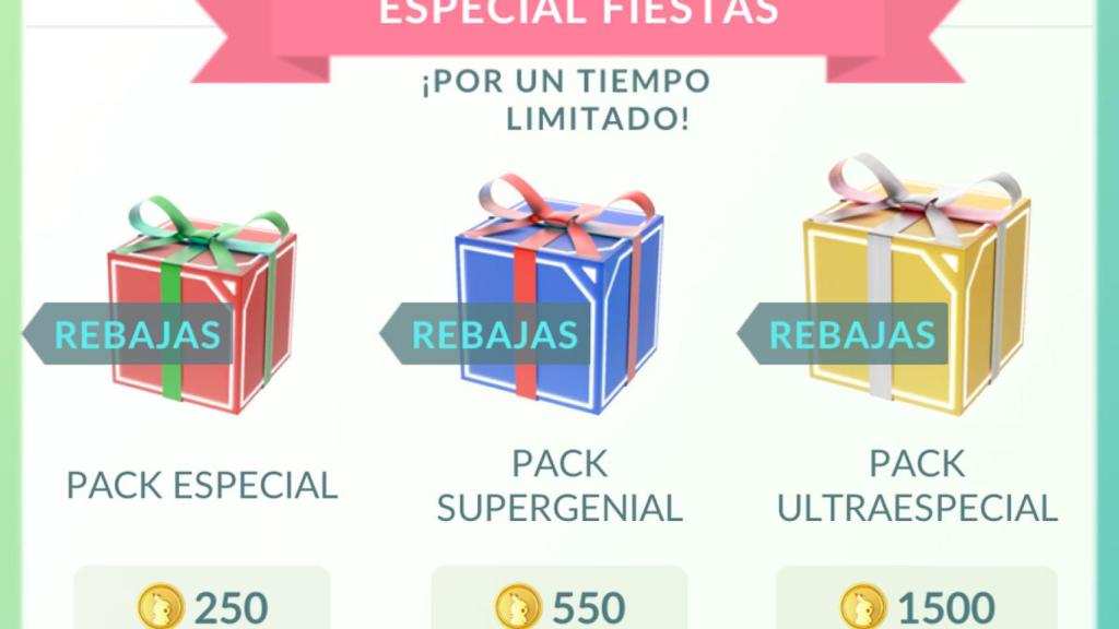 Pokémon GO pone en oferta packs de pokéballs, incienso, incubadoras…