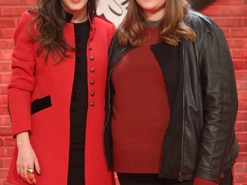 Irene junto a su coach Malú.