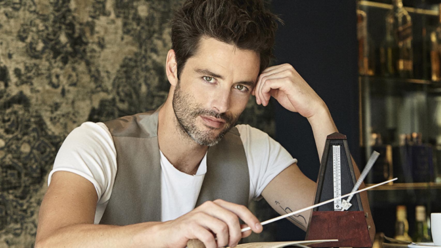 Bruno Axel durante los ensayos en Madrid