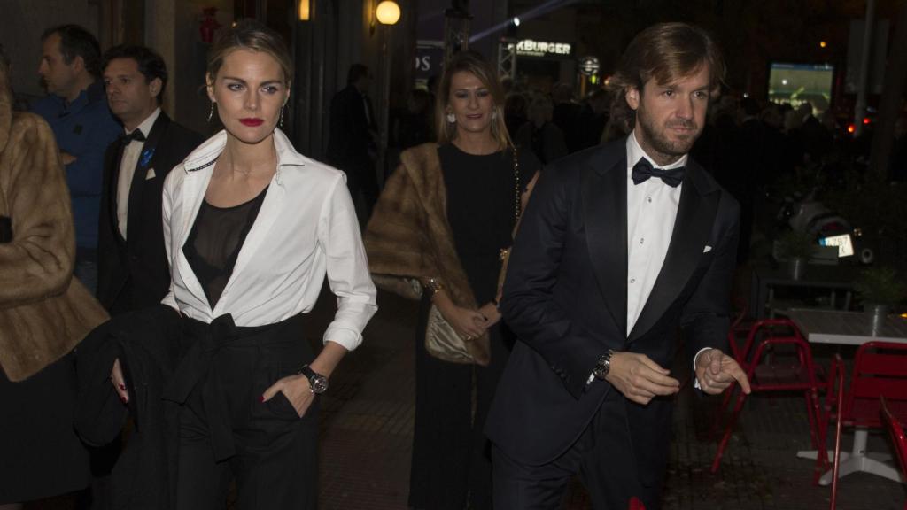 Amaia Salamanca y Rosauro Varo en una de sus últimas apariciones públicas.