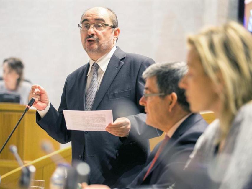 El presidente de Aragón, Javier Lambán.