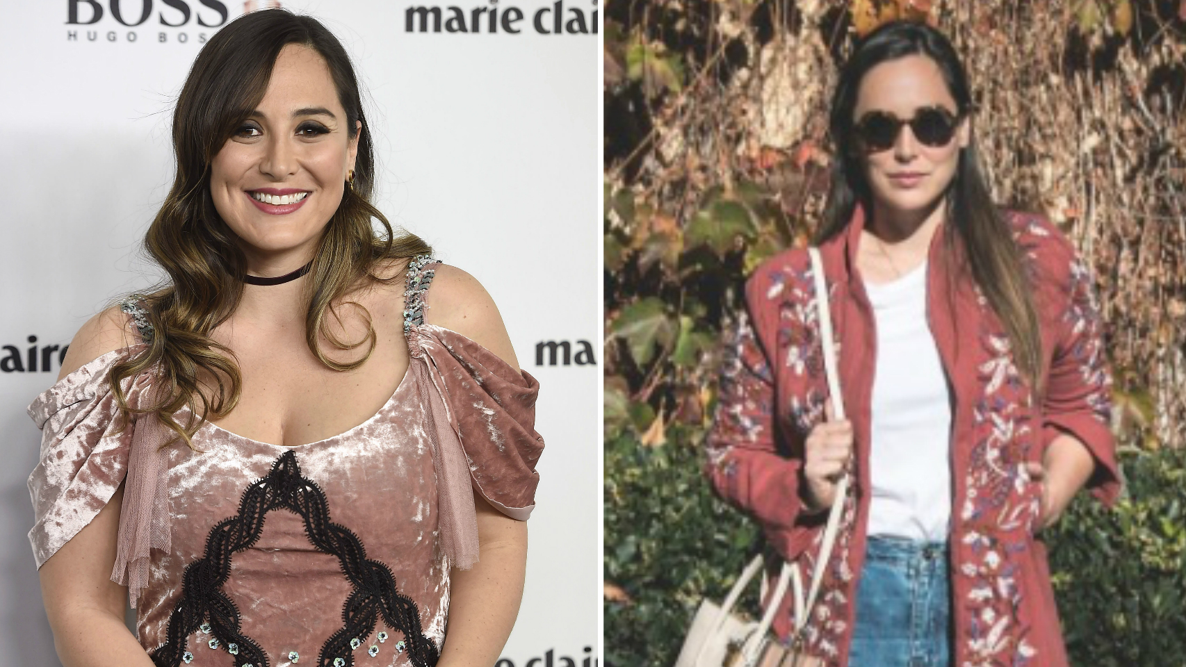 El antes y el después de Tamara Falcó en el plazo de un mes.