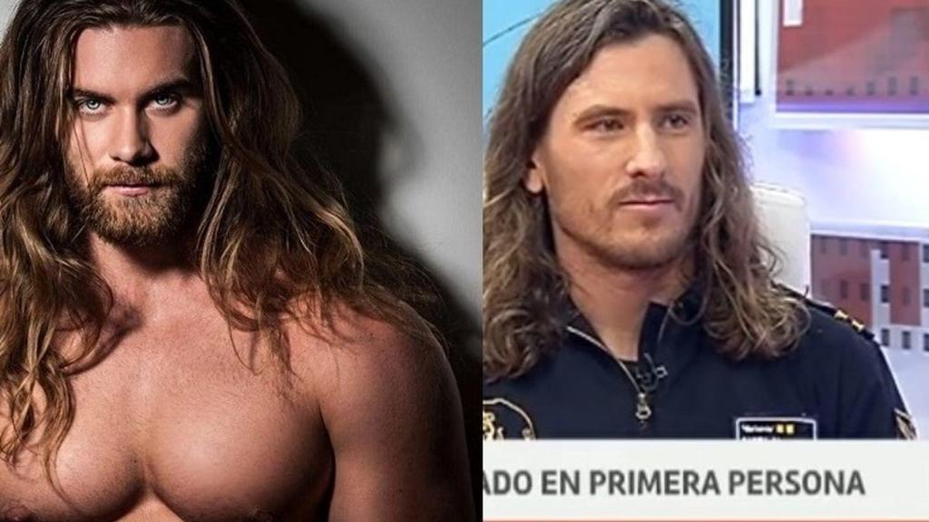 Brock O´Hurn, estrella de Instagram y Manuel García, rescatador en salvamento de Galicia.