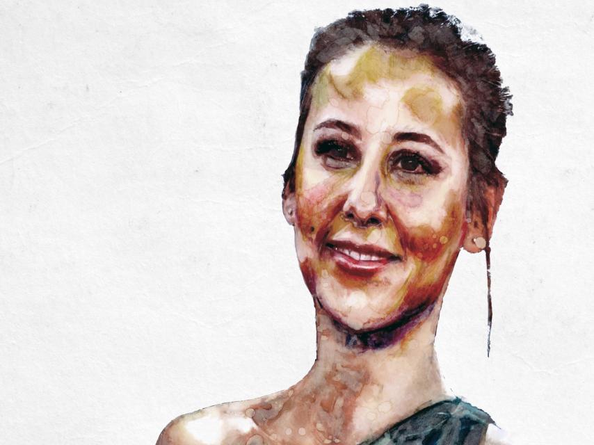 Irene Escolar vista por el ilustrador Javier Muñoz.