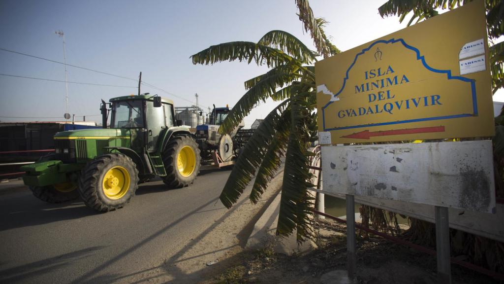 Salida de Isla Mayor al polígono Industrial Príncipe de Gales.