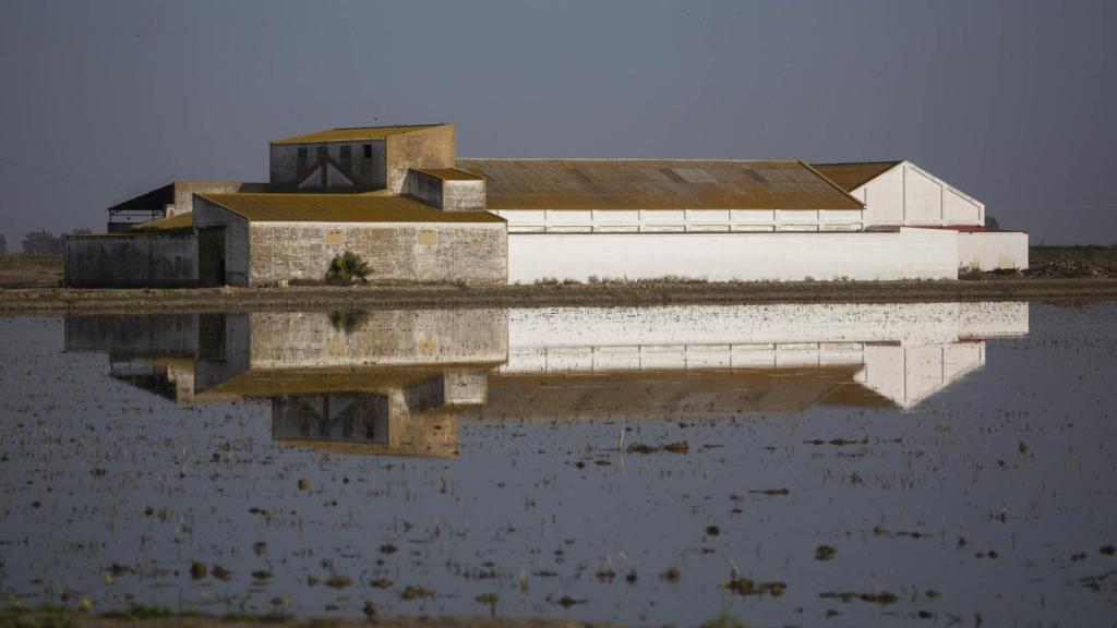 Finca  donde se hallaron varios automóviles y embarcaciones de la organización.