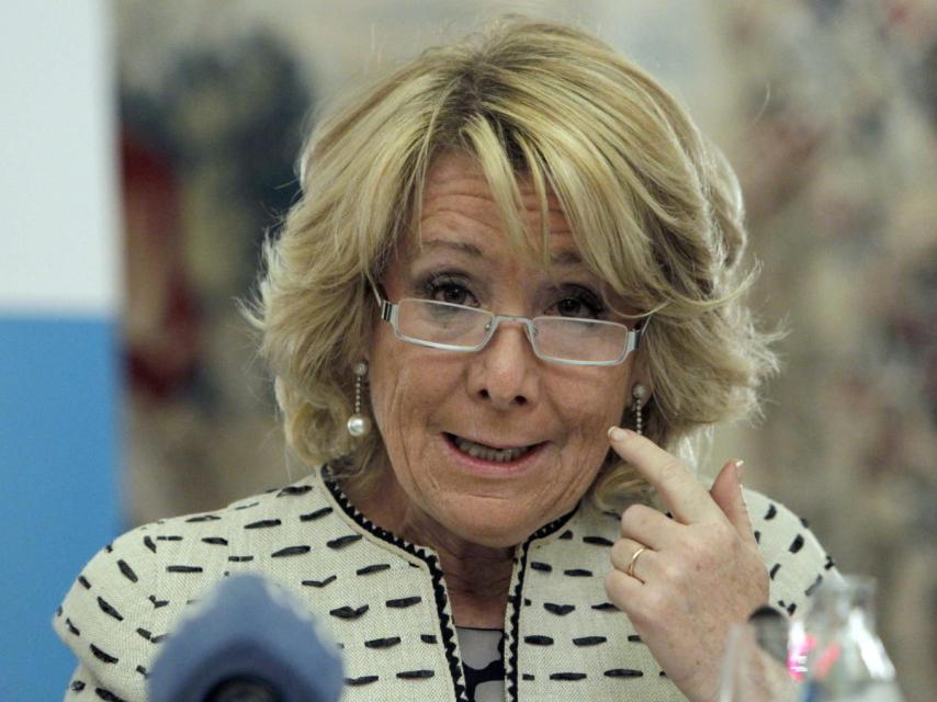 Esperanza Aguirre.