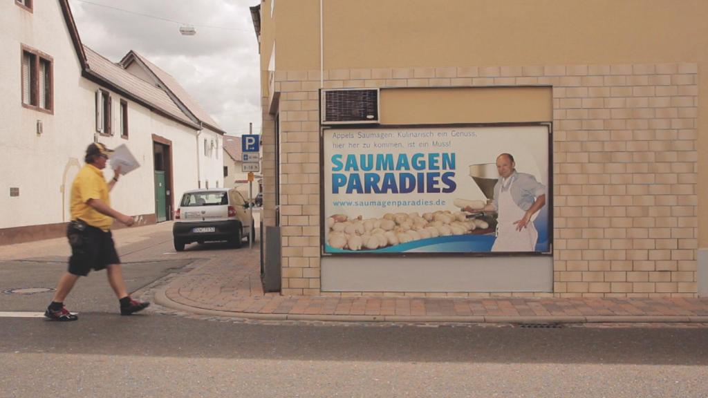 Una calle del pueblo germano de donde proviene la familia de Trump.