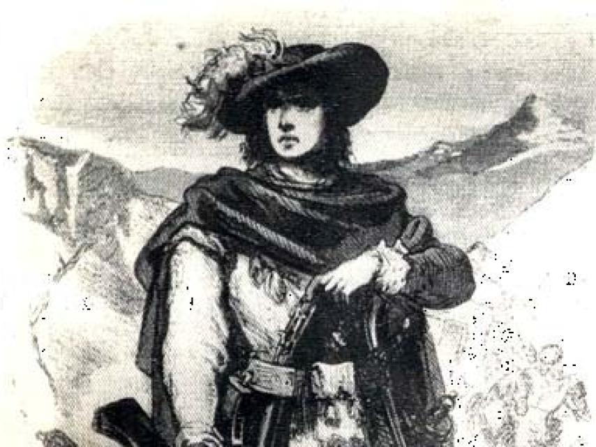 Grabado de Serrallonga.