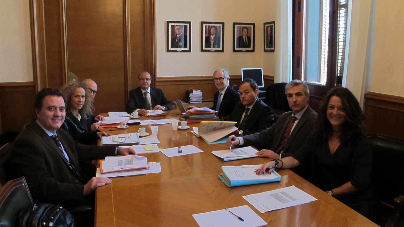 Sala de gobierno del Tribunal Superior de Justicia de Cataluña