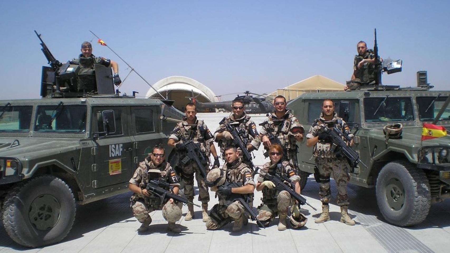 Efectivos españoles en Afganistán, en la misión Resolute Support.