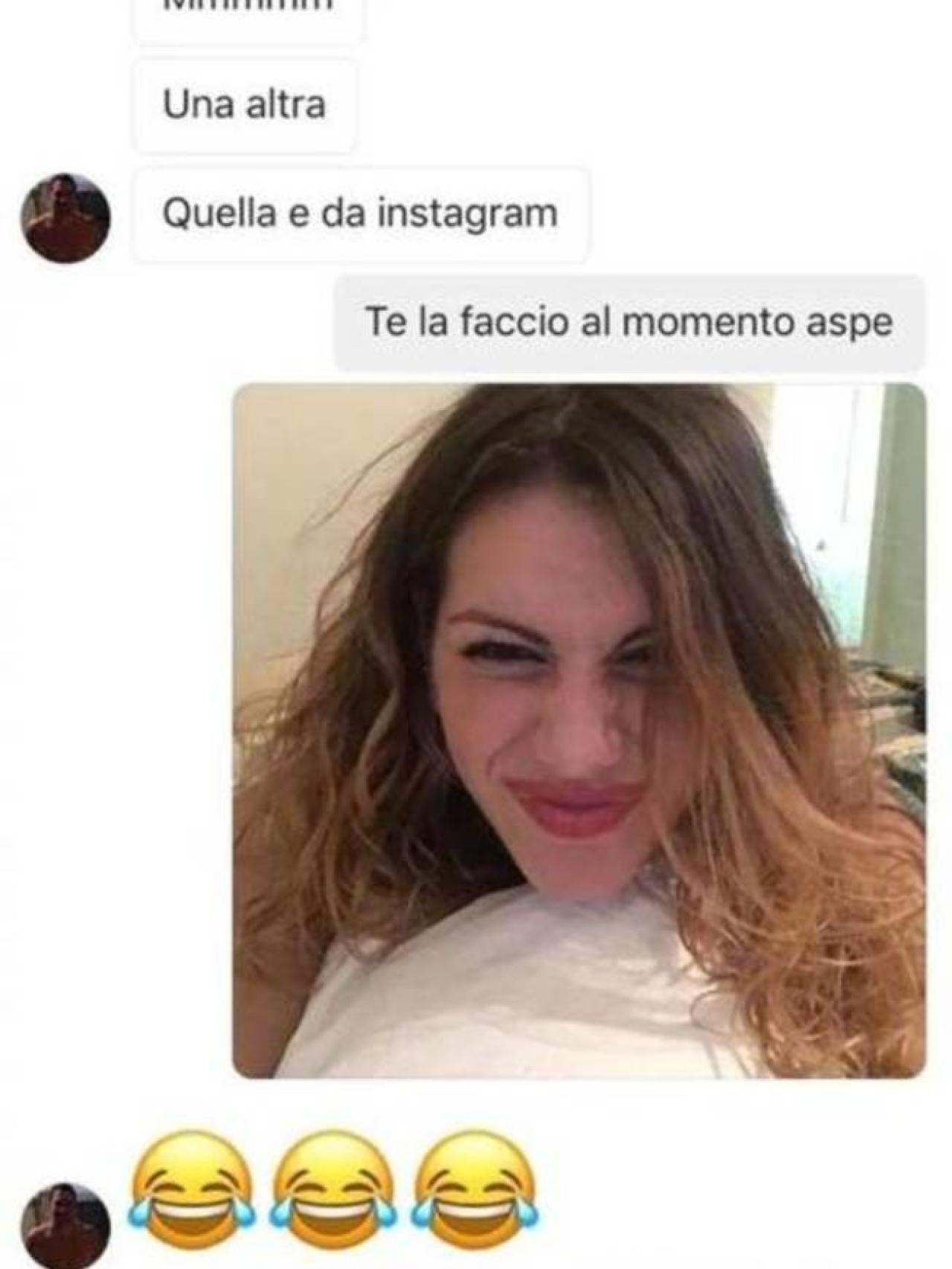 Captura de la conversación con Higuaín que colgó Antonella en su Instagram.