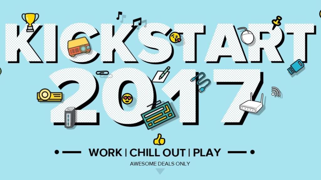 Ofertas de lanzamiento KickStart 2017 en GearBest