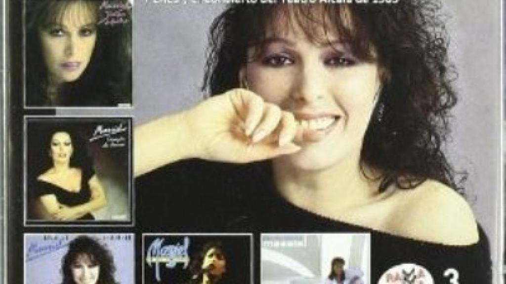 Imagen de portada del disco recopilatorio de Massiel.