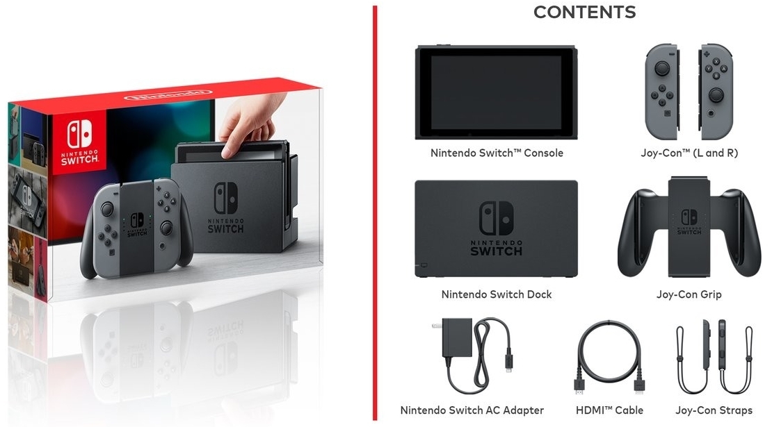 caja nintendo switch