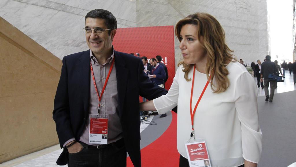 Patxi López y Susana Díaz.