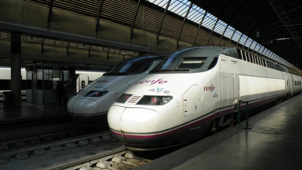 Trenes de alta velocidad de Renfe.