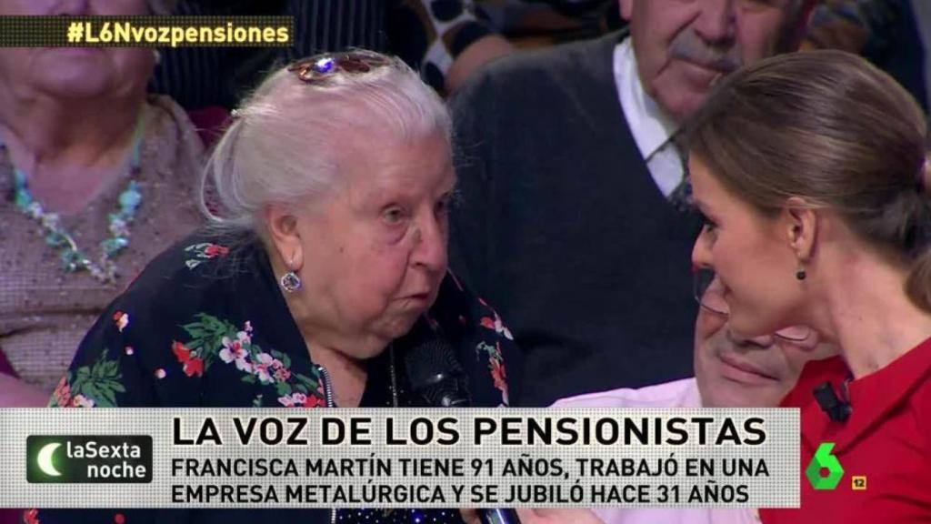 Tengo 91 años pero no soy gilipollas: La mujer que revolucionó 'laSexta Noche'