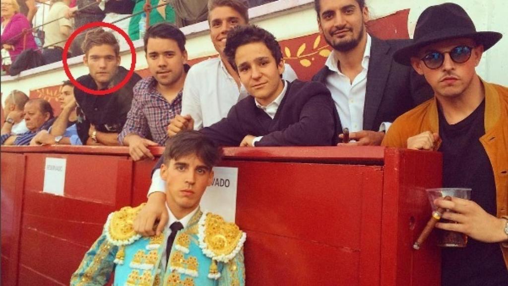 Marcos Alonso, a la izquierda. Froilán, en el centro.