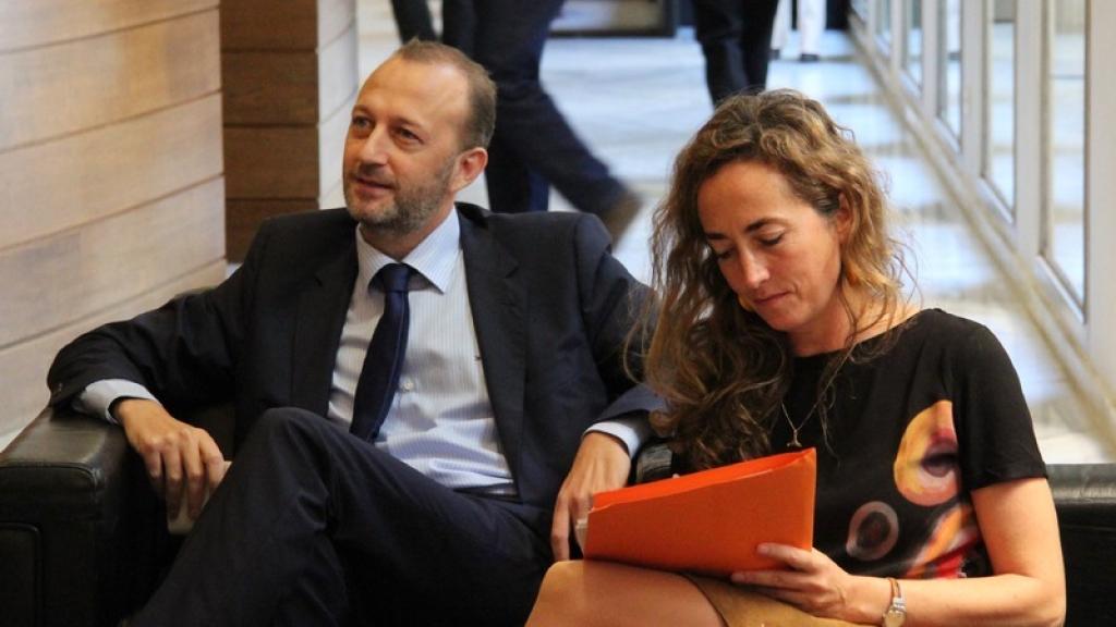 La pareja formada por Carolina Punset y Alexis Marí