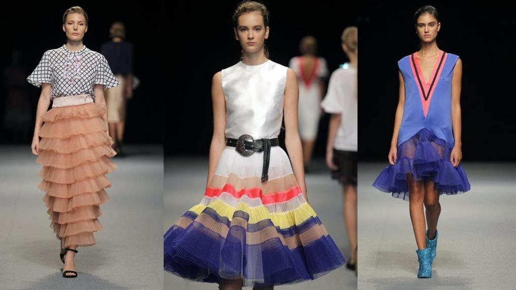 Diseños de Beatriz Peñalver de primavera-verano 2017.