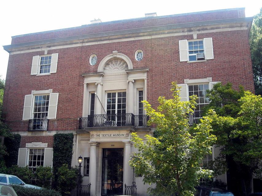 Imagen del antiguo Museo Textil de Washington, uno de los dos edificios de Bezos.