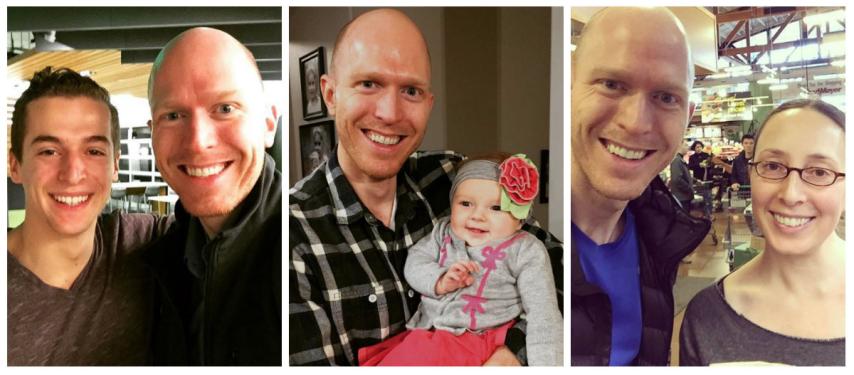 Meta superada: hacerse un selfi a diario con una persona desconocida.