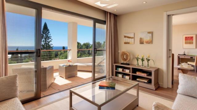 Una de las habitaciones de la afamada clínica.