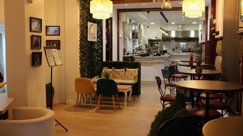 El interior de El Rincón de Bertín.