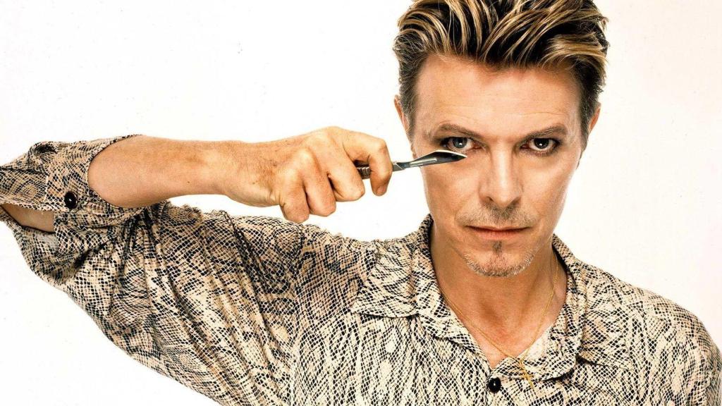 David Bowie, retratado en Londres.