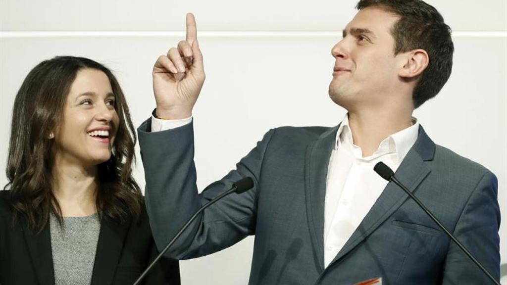 Rivera y Arrimadas en Barcelona.