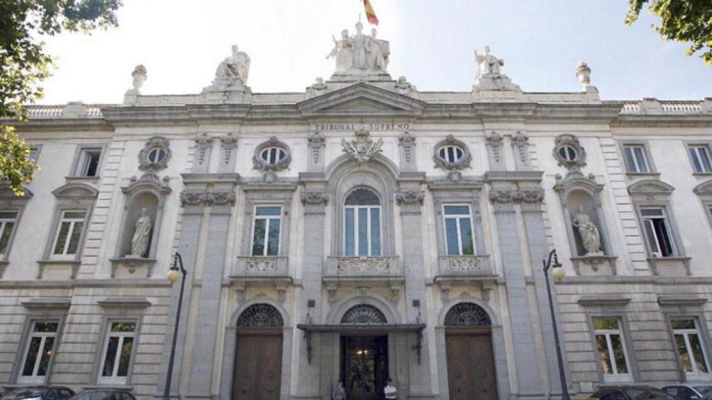 Fachada del Tribunal Supremo.