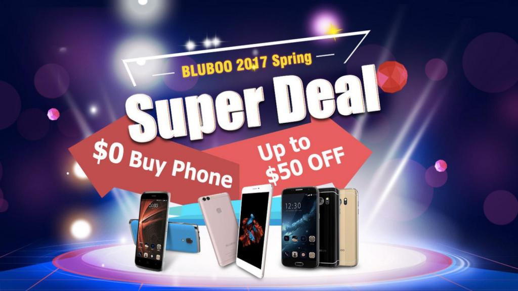 Gana un móvil gratis en el festival de primavera de Bluboo