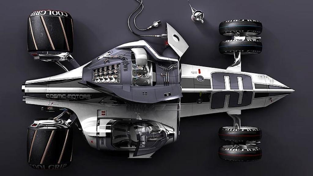 Uno de los prototipos de Roborace.