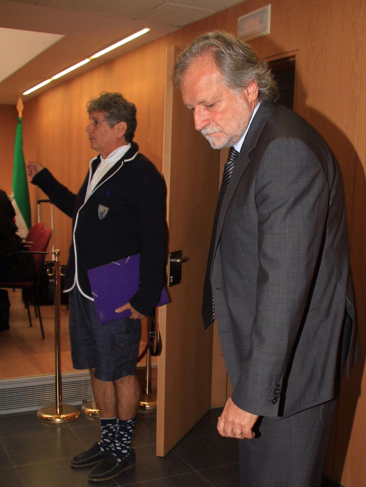 Dos de los hijos de la duquesa: Leoncio y Gabriel.