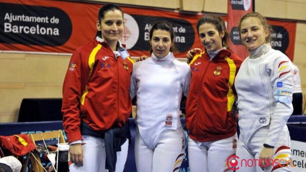 Dora Kiskapusi Maria Mateos valladolid esgrima 1