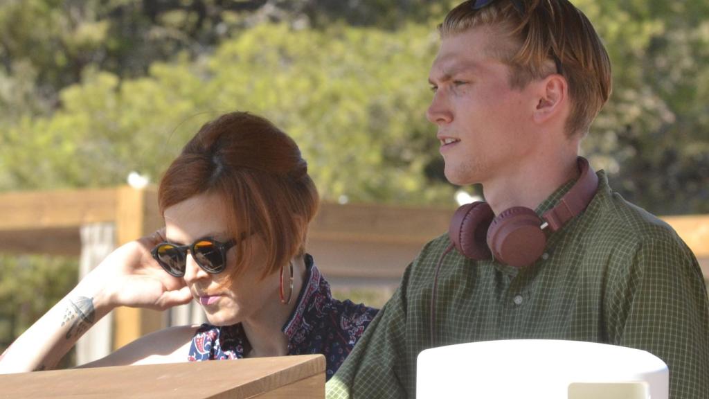 Bimba y su novio Charlie Centa ejerciendo de DJs el pasado verano.