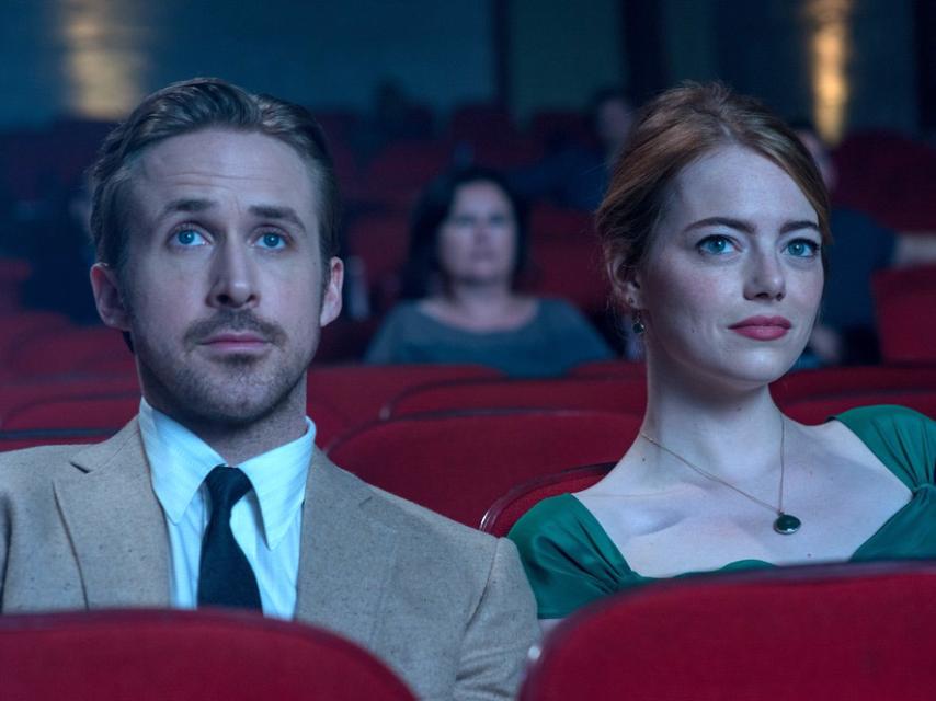 Emma Stone y Ryan Gosling, dos de las nominaciones cantadas de La La Land.