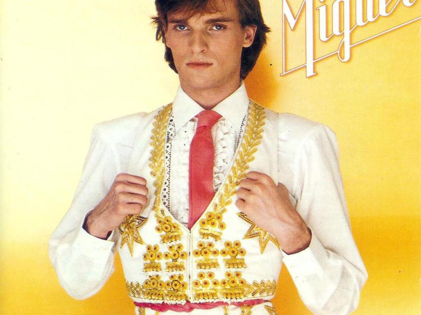 La portada del primer disco de Miguel Bosé.