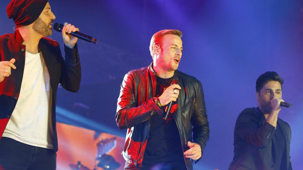 Casademunt, durante el concierto de 'OT El Reencuentro'