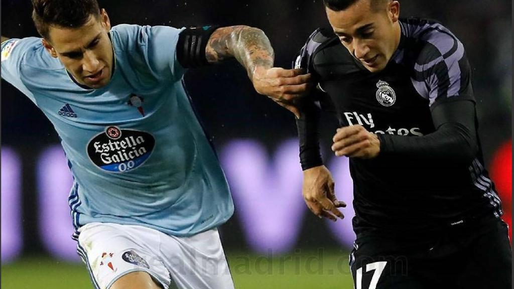 Hugo Mallo y Lucas Vázquez