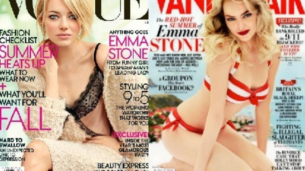 Emma Stone ha sido protagonista de numerosas portadas de revista.