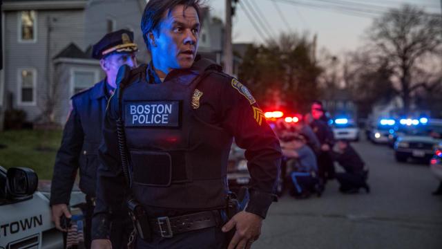 Mark Wahlberg en una imagen de Día de Patriotas.