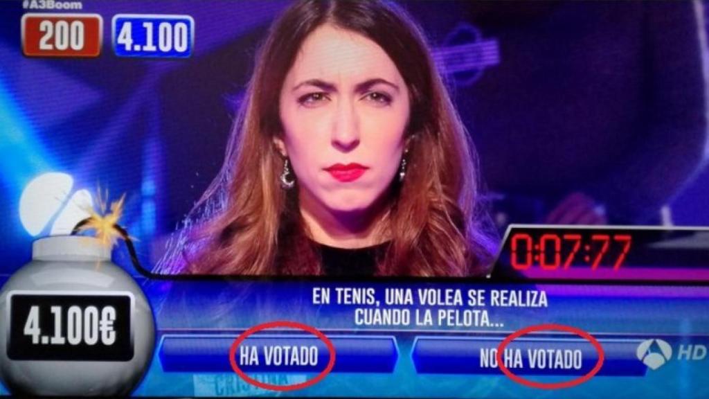 El doble fallo ortográfico de '¡Boom!' que escandaliza a las redes