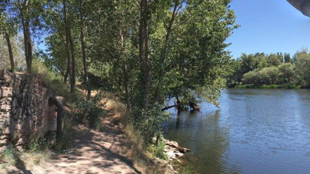 Río Tormes a la altura de Huerta Otea